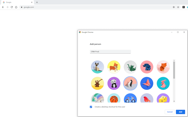 Login Multiple CRM Accounts In Google Chrome